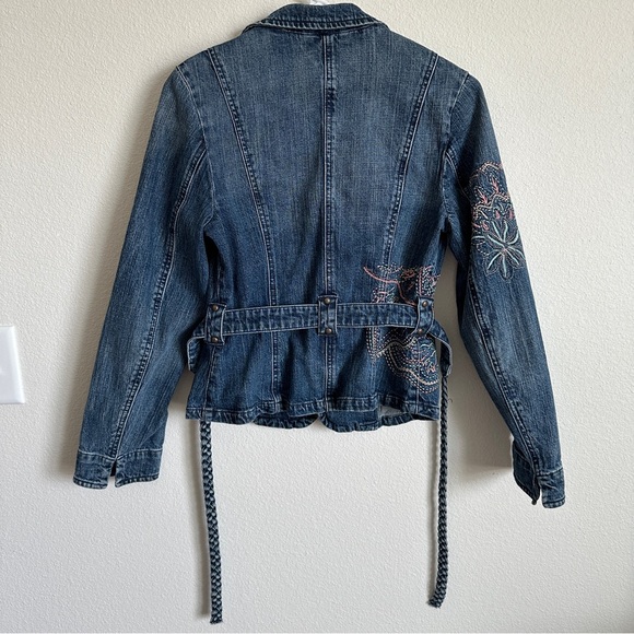 PZI Jeans vintage y2k denim embroidered jacket - Picture 5 of 5